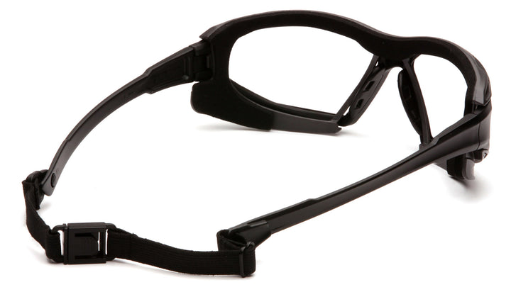 Pyramex Safety Highlander XP Eyewear, Black-Gray Frame/