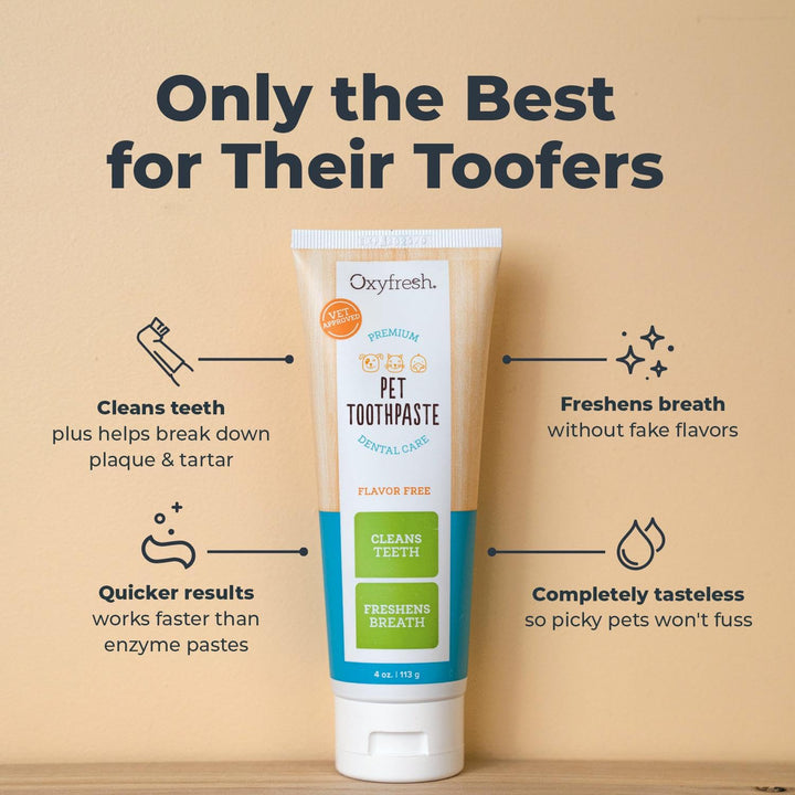 Oxyfresh Premium Dog Toothpaste – Best Dog Teeth Cleani