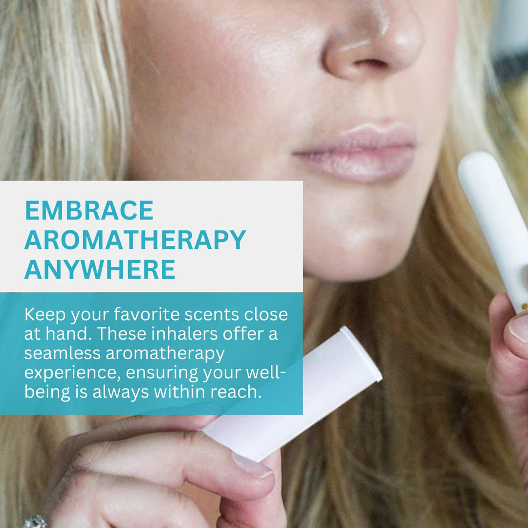 Aromatherapy Essential Oil Blank Inhaler Sticks (12 Pac