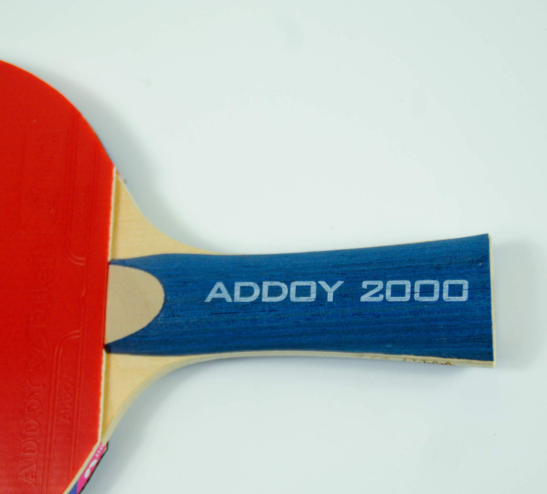 Addoy Table Tennis Racket – Table Tennis Paddle with Smooth Rubber - Great Beginner Ping Pong Racket - ITTF Approved Ping Pong Paddle - Choose 1000, 2000, or 3000 Ping Pong Racket Models