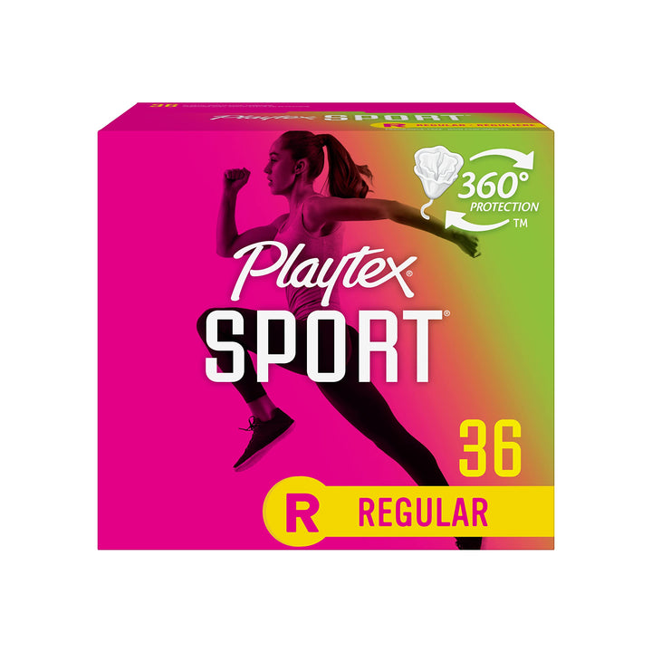 Playtex Sport Unscented Tampon - Regular Absorbency - 3
