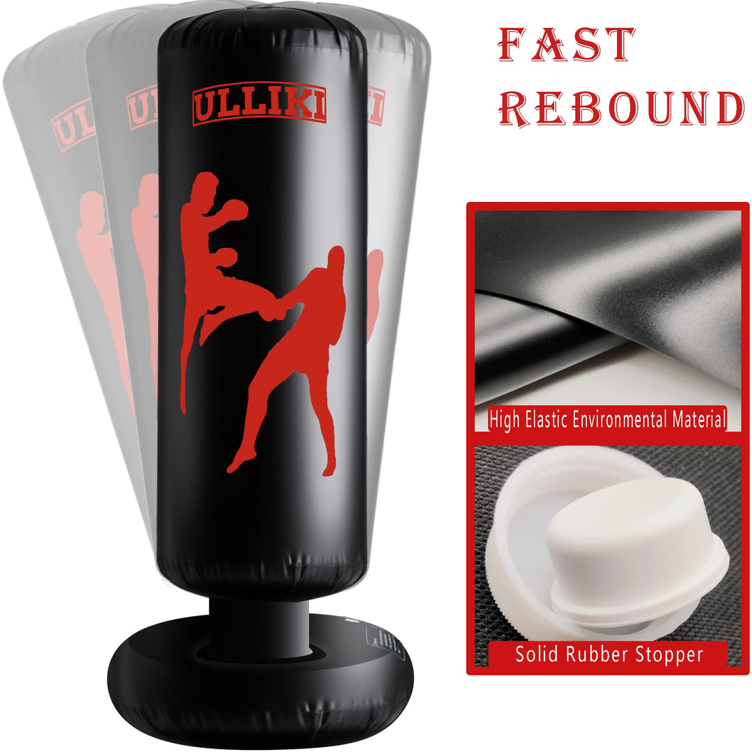 Punching Bag for Kids and Adults, Boxing Equipment with