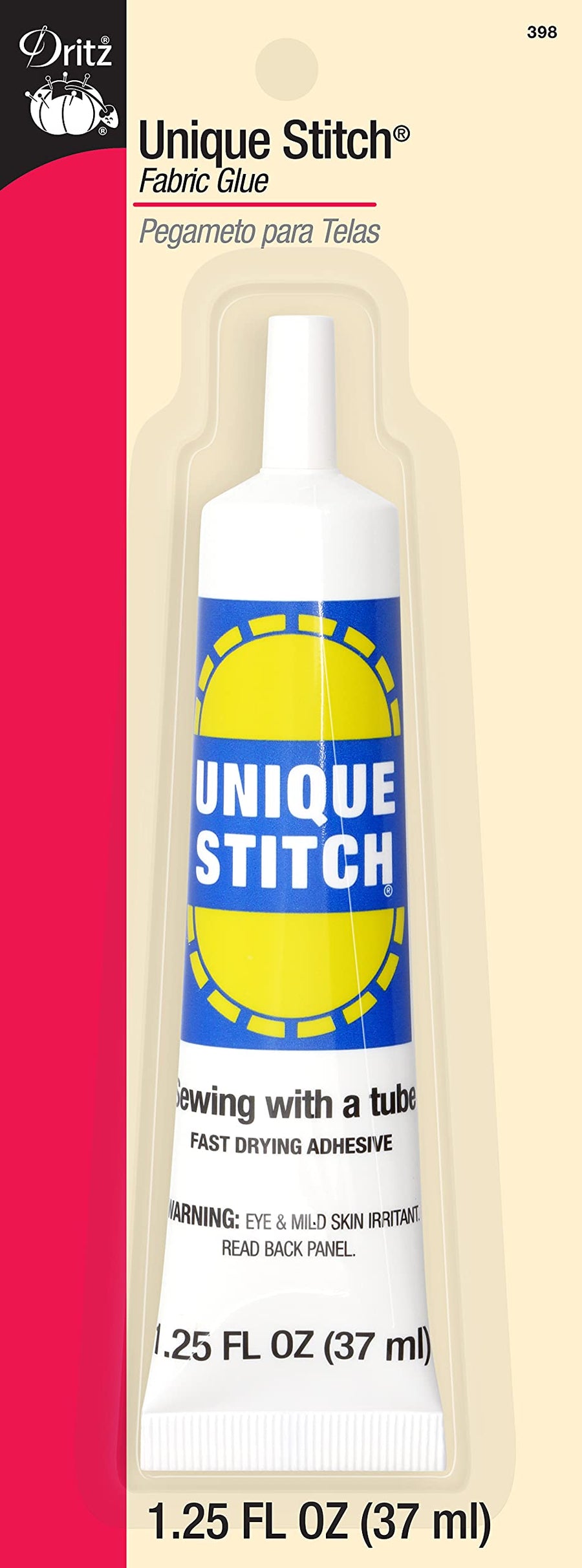 398 Unique Stitch Adhesive, 1-1/4-Ounce