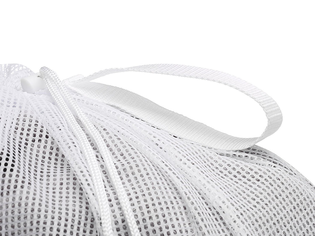 Mesh Laundry Bag With Drawstring For Delicates, Washing