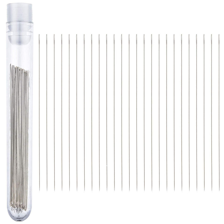 Beading Needles Size 11 (25pcs) with Needle Storage Tube