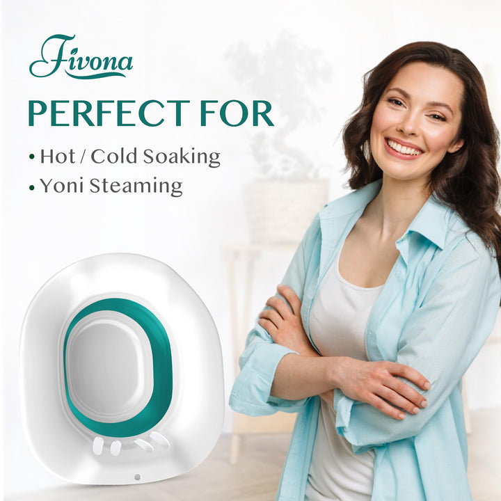 Fivona Expandable Sitz Bath Seat for Soak and Steam - P