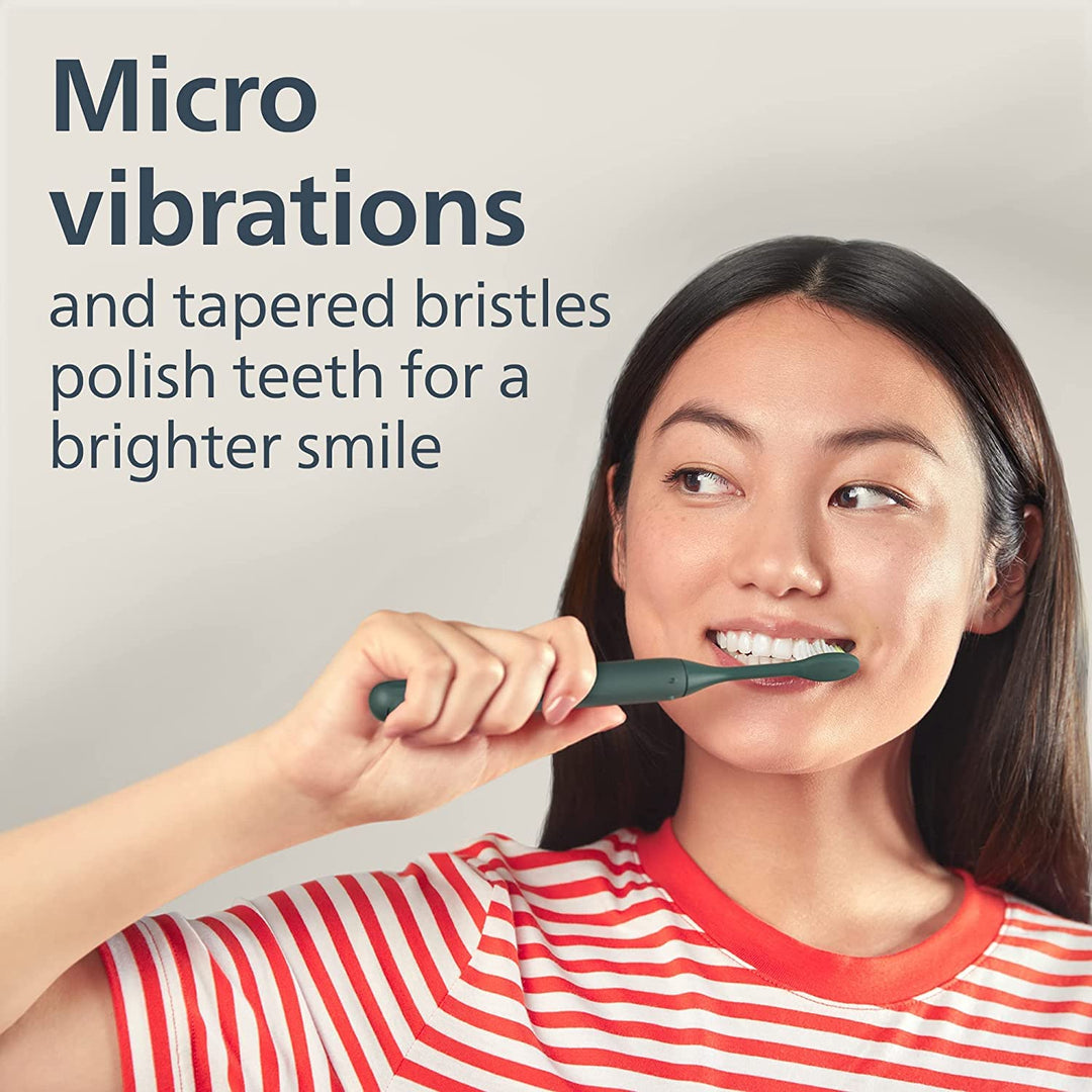 Philips One by Sonicare, 2 Brush Heads, Sage Green, BH1