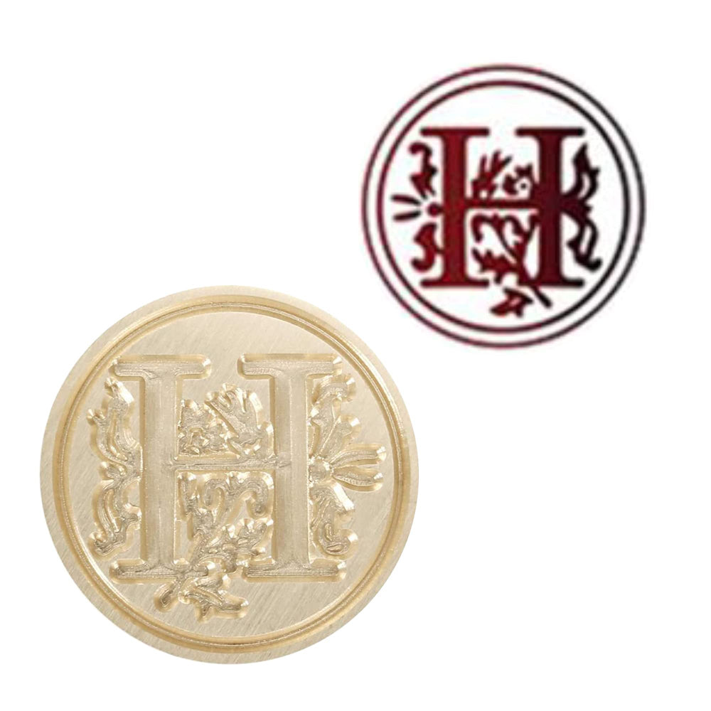 Wax Seal Stamp Letter A Classic Wooden Alphabet Initial Sealing Stamp with Wooden Handle for Cards Envelopes, Wine Packages,Wedding Envelopes Invitation Decoration(Letter K