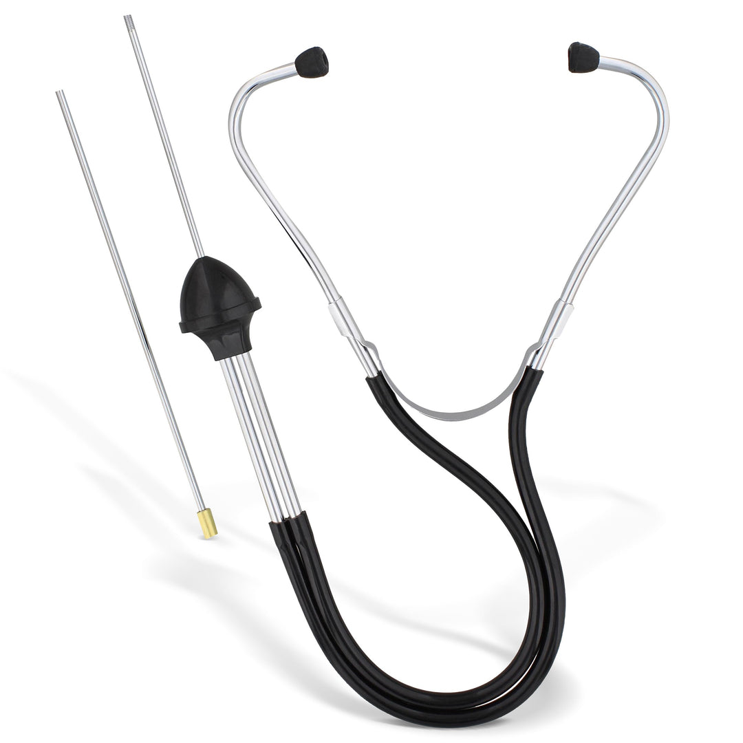 Mechanics Stethoscope – 2 Piece Automotive Stethoscope Kit Car Stethoscope Automotive Engine Diagnostic Tool