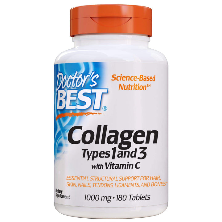 Doctors Best, Collagen Types 1 and 3, 180 Tablets