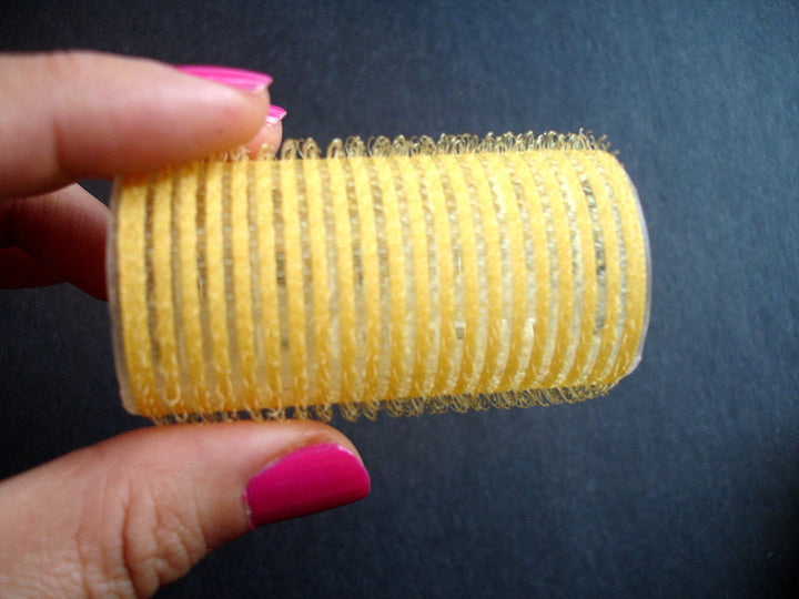 4 Velcro Self Grip Holding Hair Rollers Cling Styling V