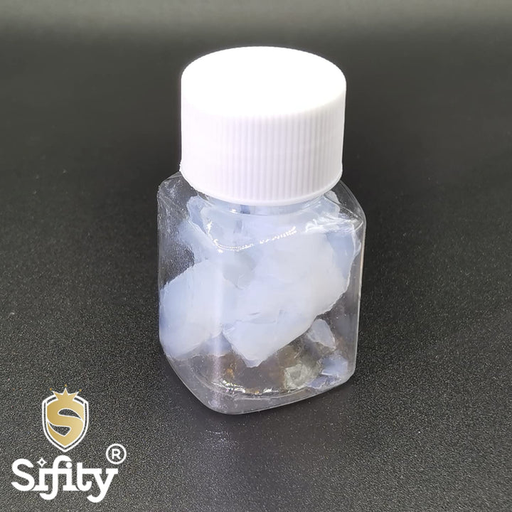 30ml Silica Aerogel Blocks Particle Sample, Frozen Smoke Aerogel Cube for School Laboratory and Science, World Lightest Solid Matter