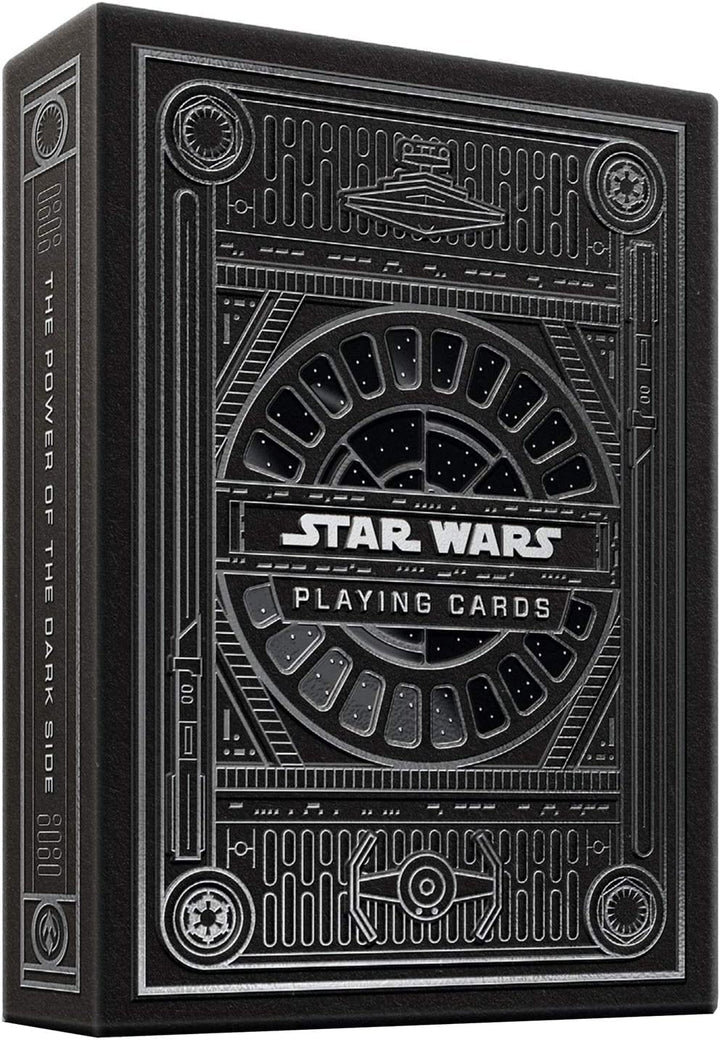 Star Wars Silver Special Edition - Grey Dark Side Premium Playing Cards Theme Deck