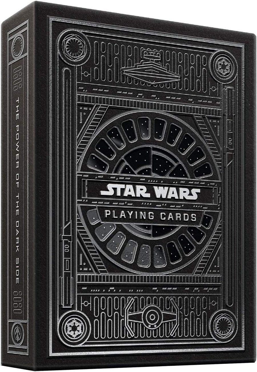 Star Wars Silver Special Edition - Grey Dark Side Premium Playing Cards Theme Deck