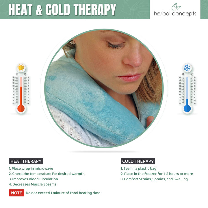 Herbal Concepts Comfort Neck Wrap, Mauve