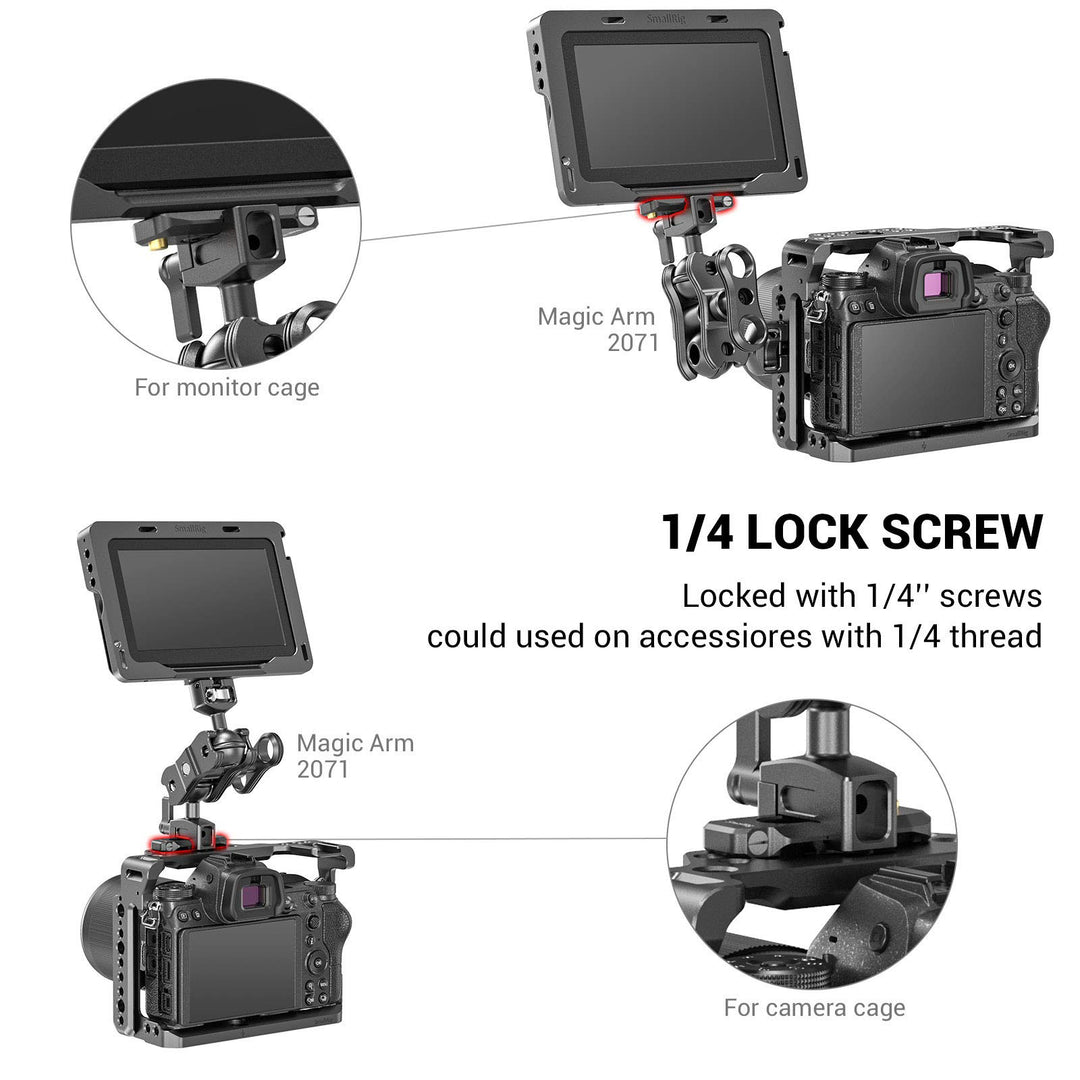 SMALLRIG Universal Low-Profile Quick Release NATO Rail 