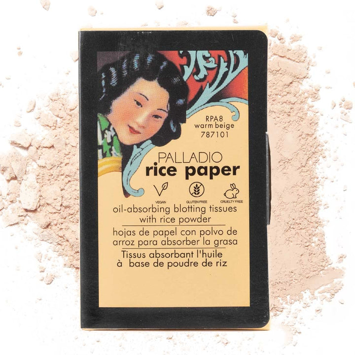 PALLADIO BEAUTY RICE PAPER - WARM BEIGE, 10 g (0.35 oz)