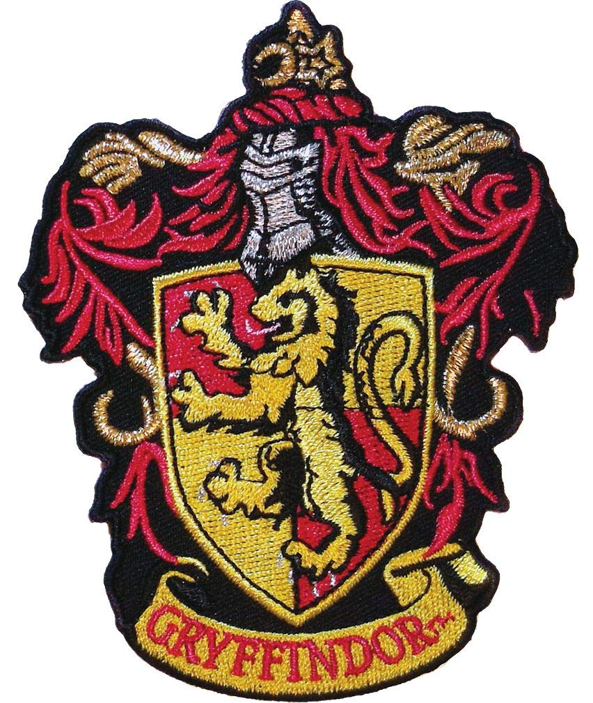 Harry Potter Gryffindor Crest 3 Full Color Embroidery Iron-On Patch