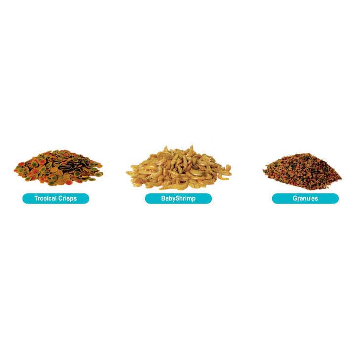 Min Crisps Select-A-Food 2.4 Ounces, Fish Food, Variety Pack (77037)