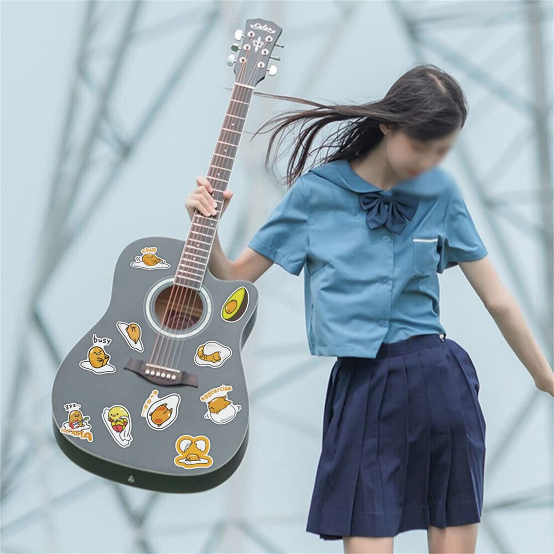 CHVISO 60PCS Japanese Lazy Egg Stickers Kawaii Stickers
