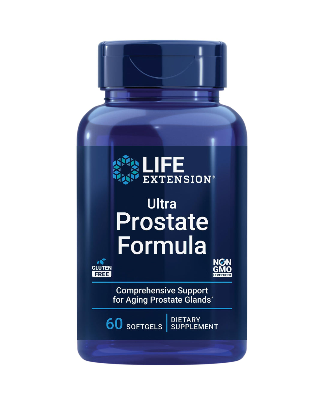Ultra Prostate Formula, saw palmetto for men, pygeum, stinging nettle root, lycopene, 11 nutrients for prostate function, non-GMO, gluten-free, 60 softgels