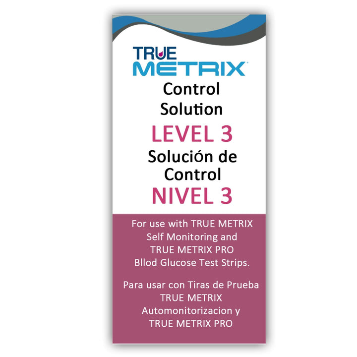 Control Solution Level 3 for TRUE Metrix Meter (1 Each)