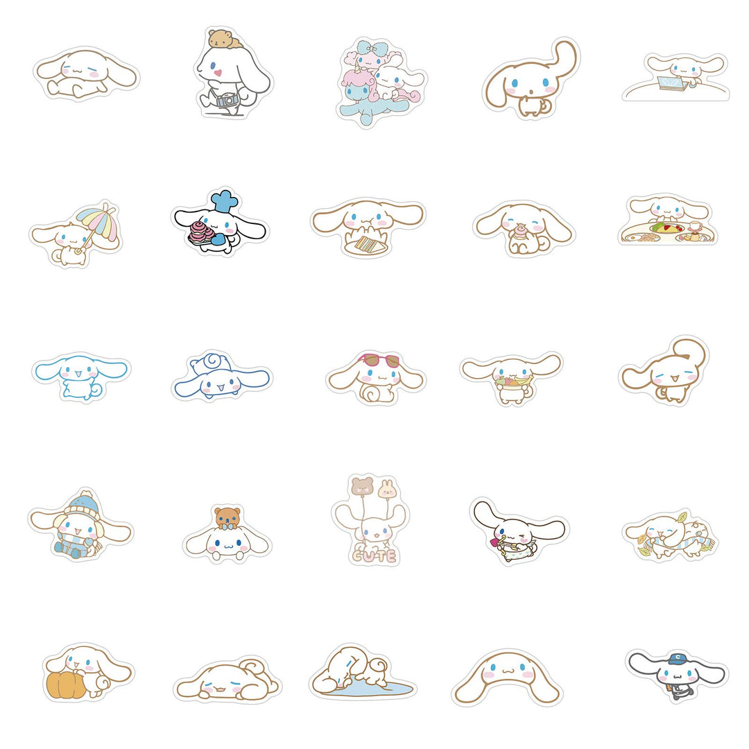 Cinnamoroll babyCinnamoroll Stickers| 50 Pcak | Vinyl Waterproof Stickers for Laptop,Bumper,Water Bottles,Computer,Phone,Hard hat,Car Stickers and Decals (Cinnamoroll)