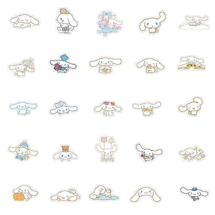 Cinnamoroll babyCinnamoroll Stickers| 50 Pcak | Vinyl Waterproof Stickers for Laptop,Bumper,Water Bottles,Computer,Phone,Hard hat,Car Stickers and Decals (Cinnamoroll)