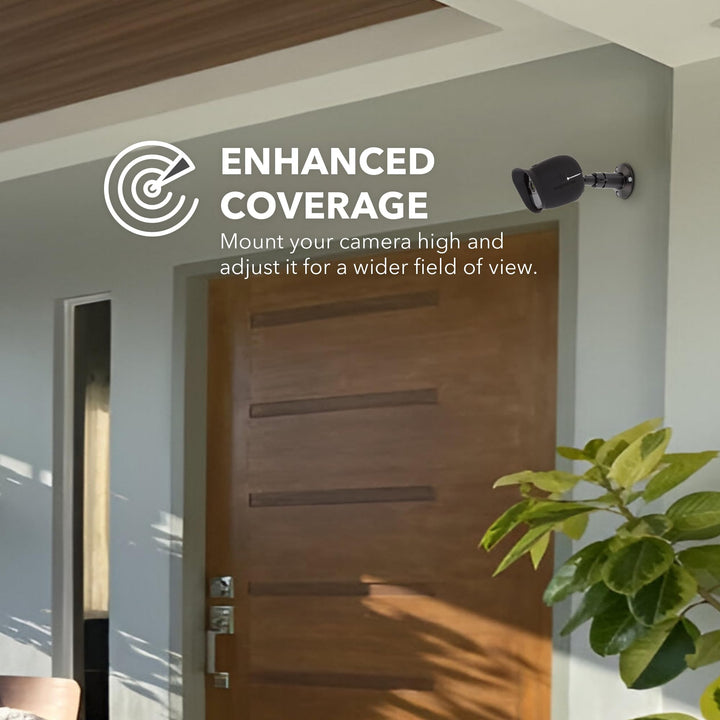 Wasserstein Adjustable Metal Wall Mount Compatible with