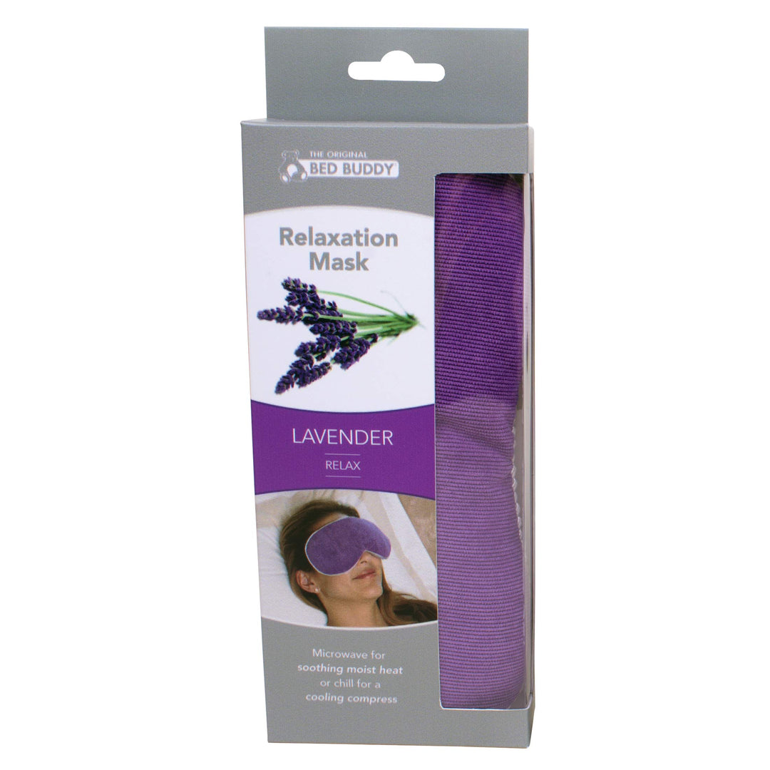 Bed Buddy Relaxation Mask Aromatherapy, Purple, Lavende