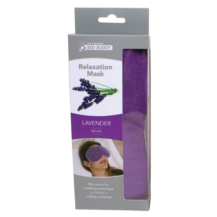 Bed Buddy Relaxation Mask Aromatherapy, Purple, Lavende