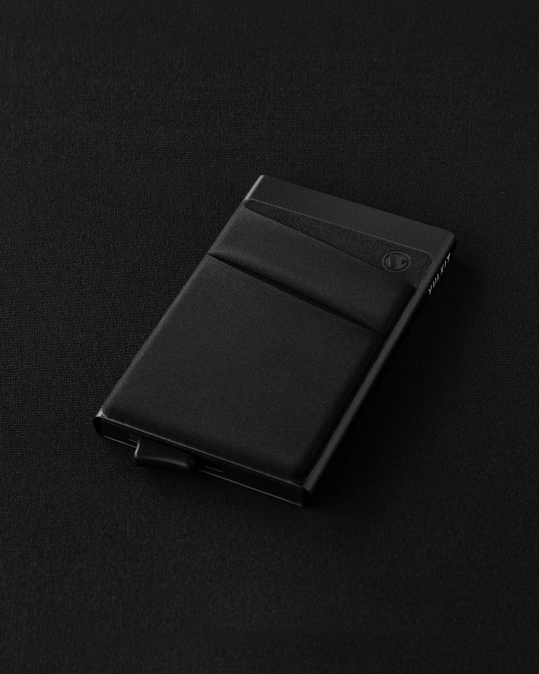 Card Holder with Money Pocket Pop Up Wallet RFID Blocking Slim Metal Bank Card Case Holds 5 Cards and Notes(Black)