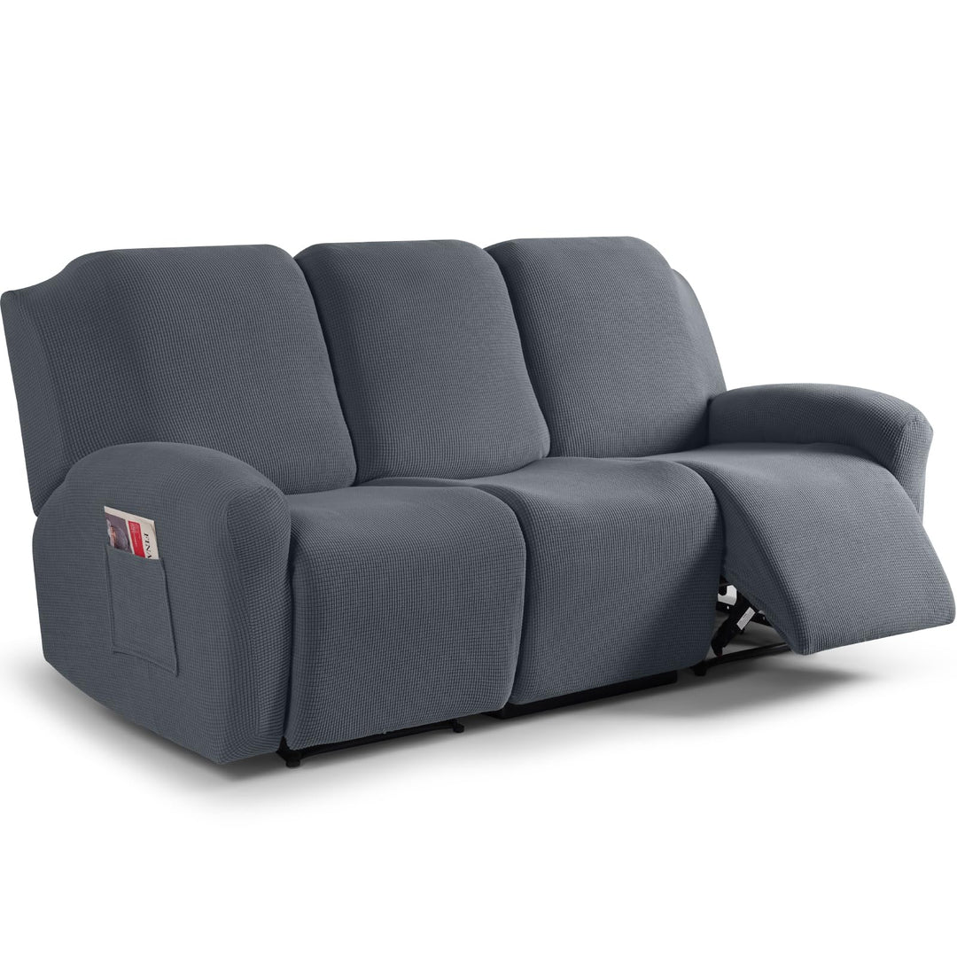 TAOCOCO Recliner Sofa Covers 8-Pieces Stretch Large Cou