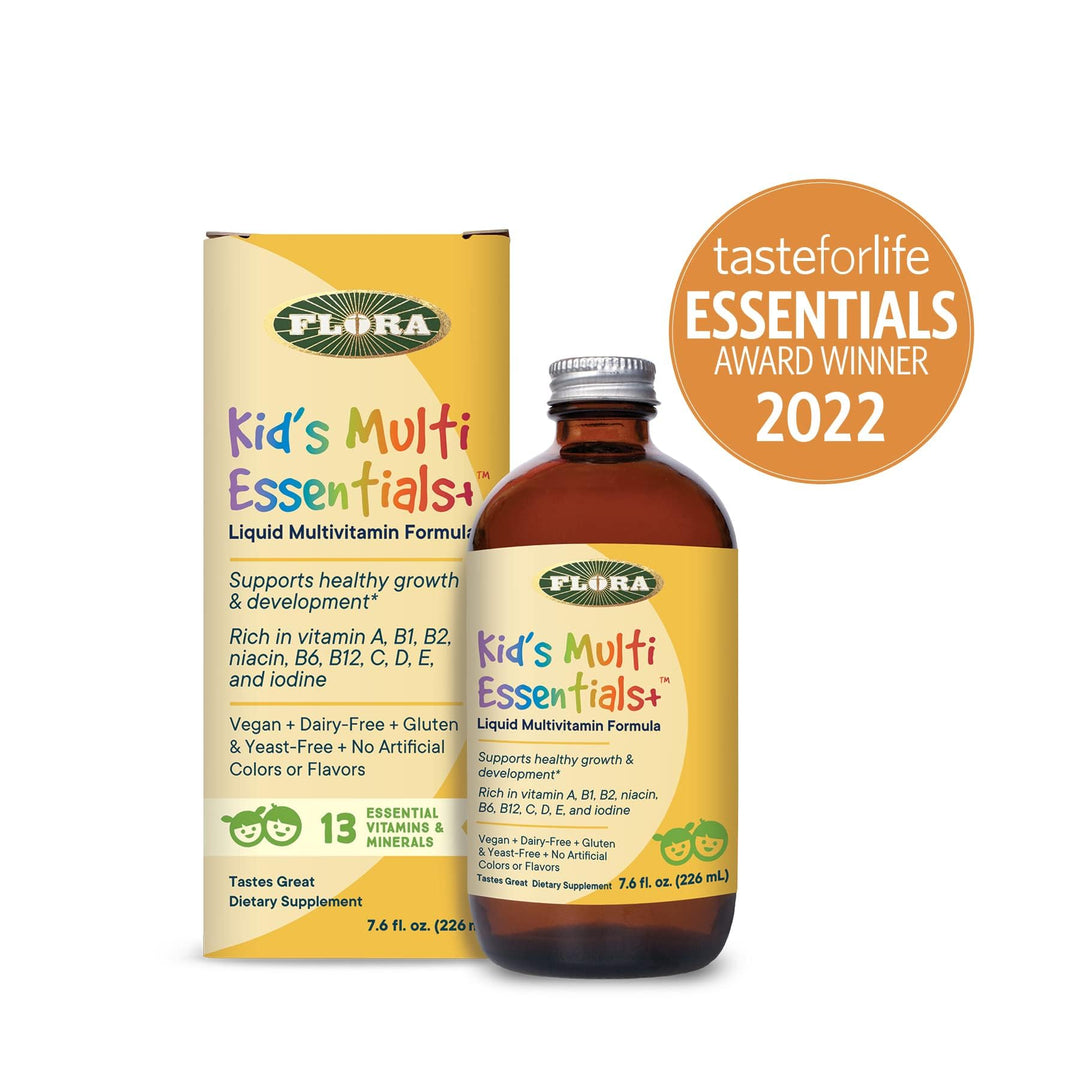 Flora - Kids Multi Essentials+, Liquid Multivitamin For