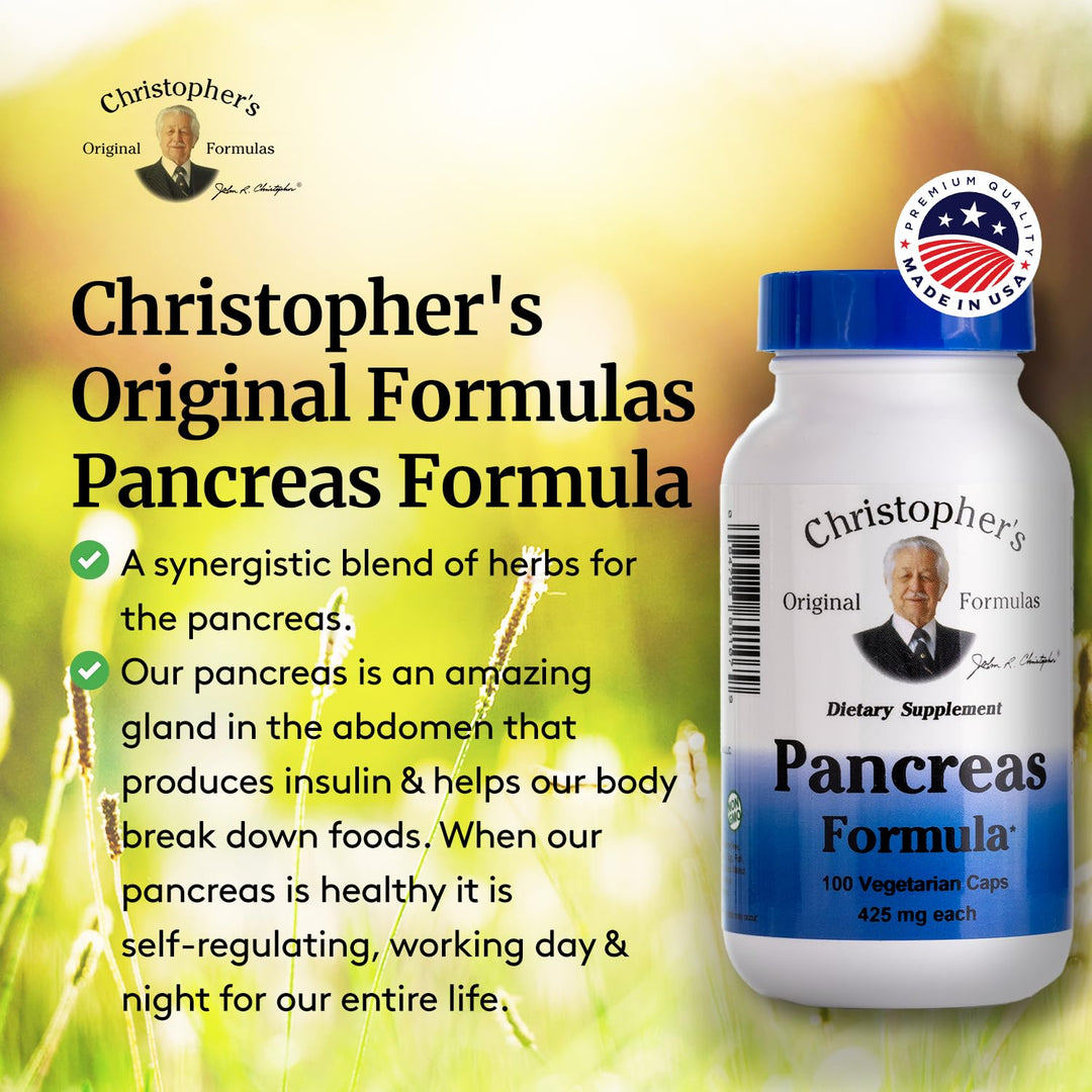 Christopher&#39;s Original Formulas Pancreas Formul