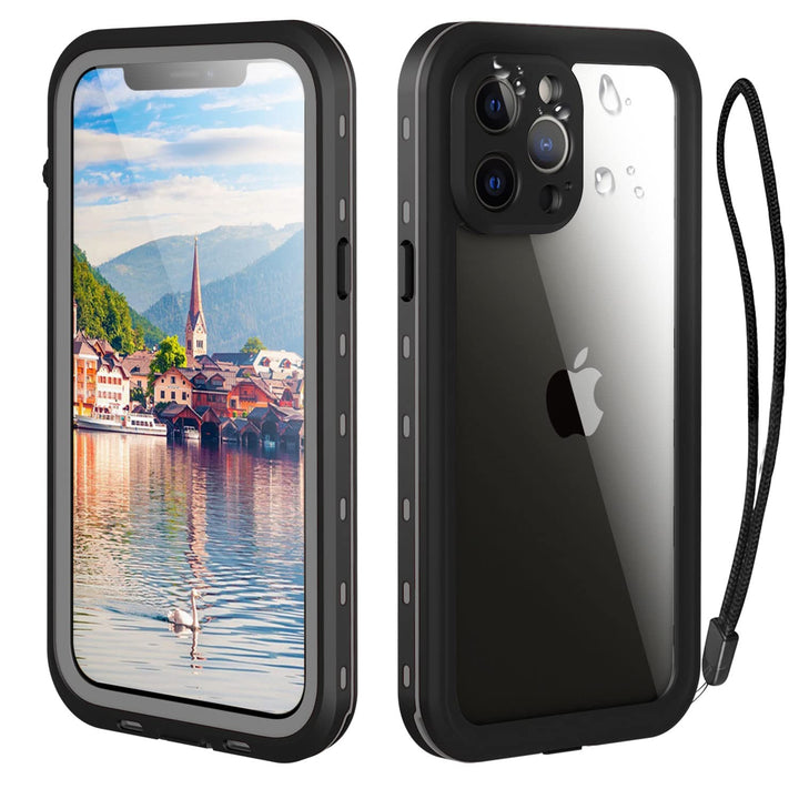 Transy Waterproof iPhone 13 Pro Max Case - Full Body Pr