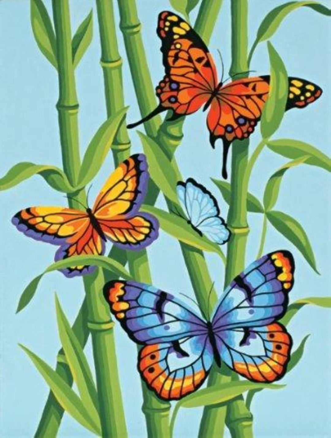 Paint By Number Kit (9 X 12) - in your choice of designs