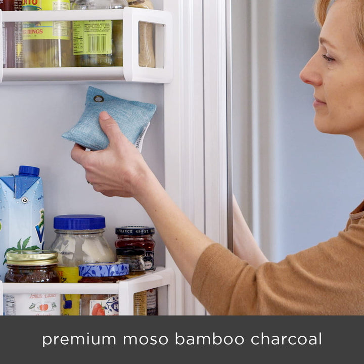 Moso Natural Fridge Deodorizer | Bamboo Charcoal Freeze