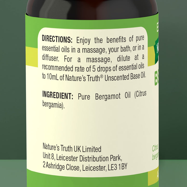 Bergamot: Nature&#39;s Truth Vitamins Bergamot Esse