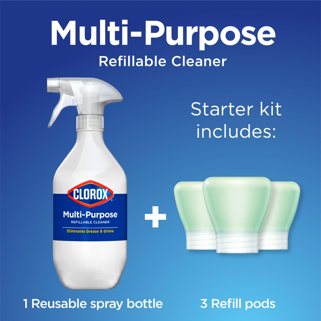 Clorox Multi-Purpose Spray Starter Kit 3x1.125fo, House