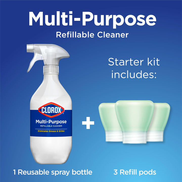 Clorox Multi-Purpose Spray Starter Kit 3x1.125fo, House