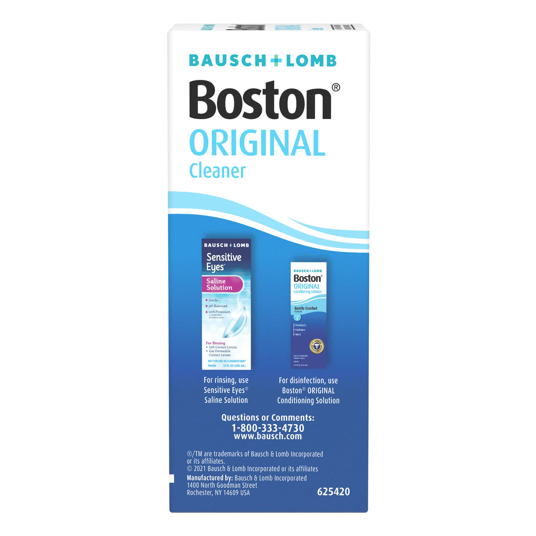 Boston Original Cleaner by Bausch + Lomb 1 Fl Oz (Pack 