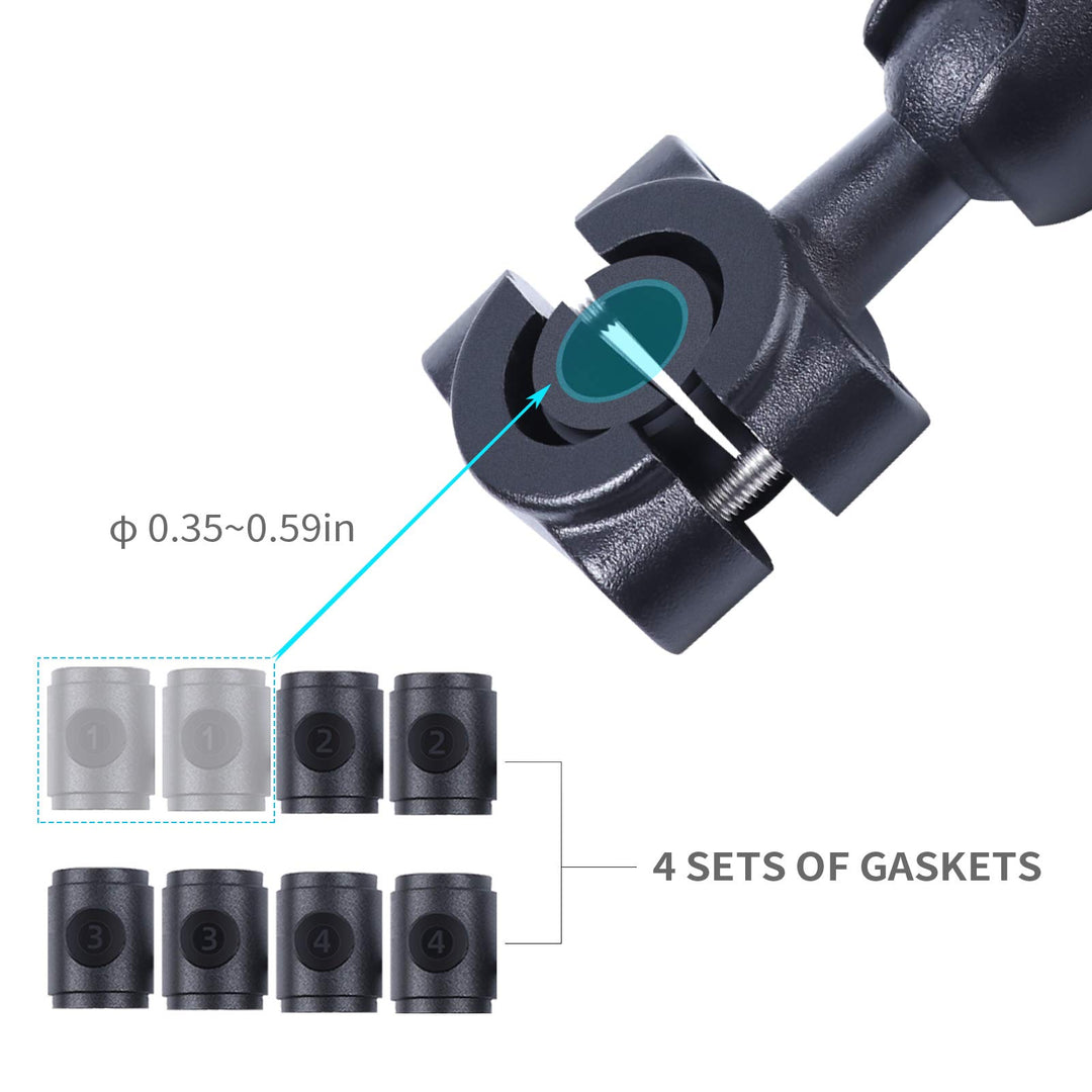 WADAHEFA 360° Rotating Sports Camera Bracket, Motorcycl