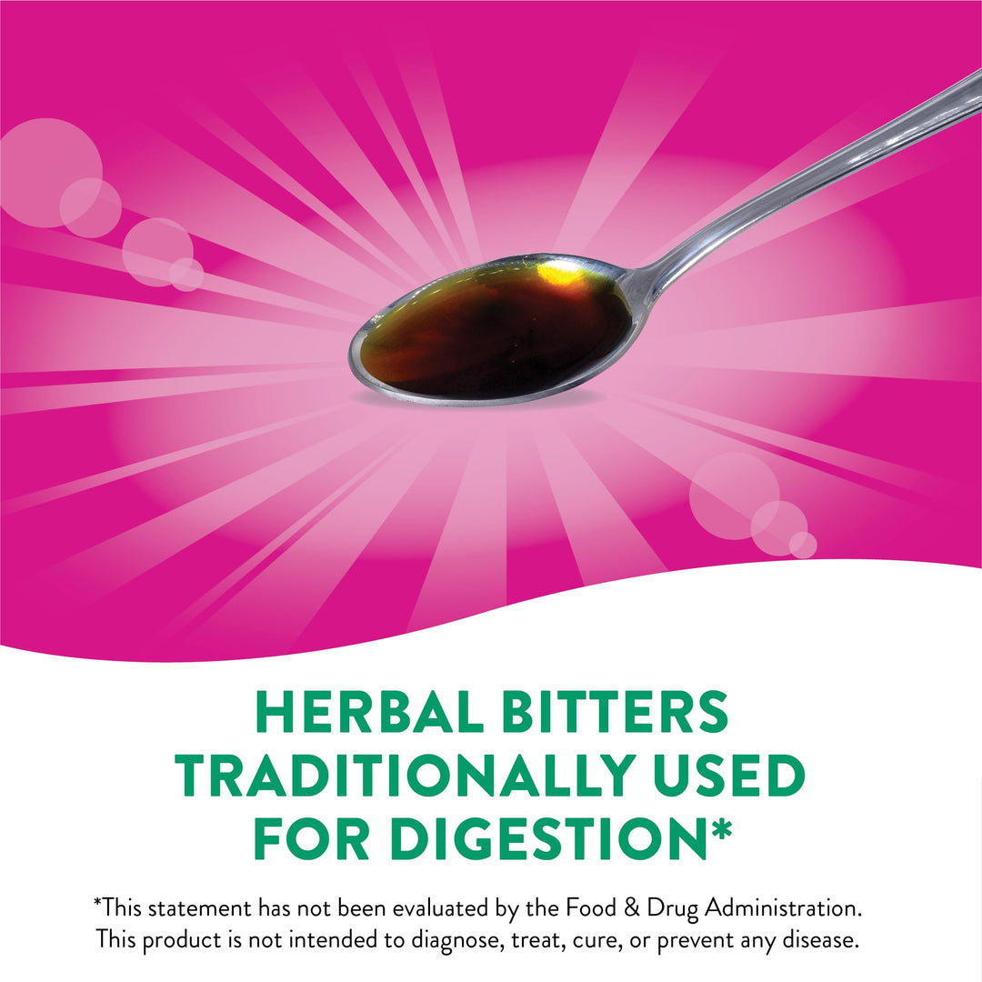 Nature&#39;s Way Works Swedish Bitters Traditional European Herbal Extract Used for Digestion, 33.8 fl. oz.