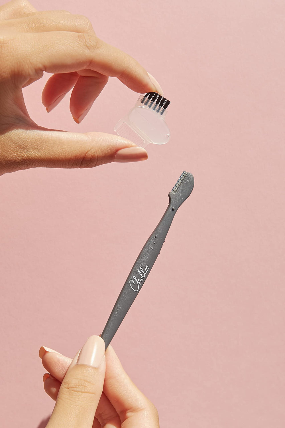 Eyebrow Razor, Brow Razor with Brush and Comb, Pack of 2