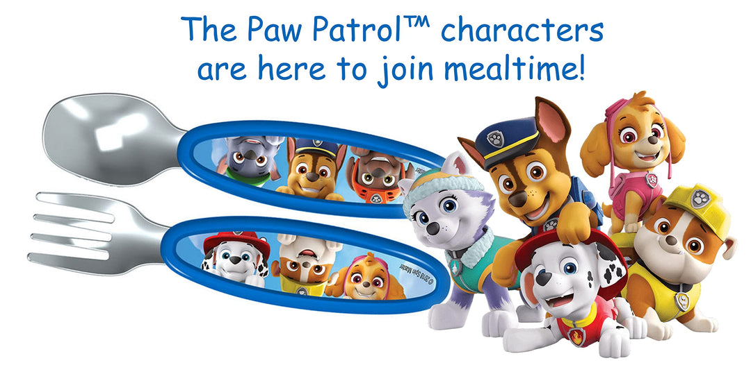 Playtex Mealtime Paw Patrol Utensils for Boys Including