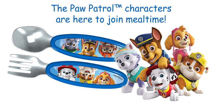 Playtex Mealtime Paw Patrol Utensils for Boys Including