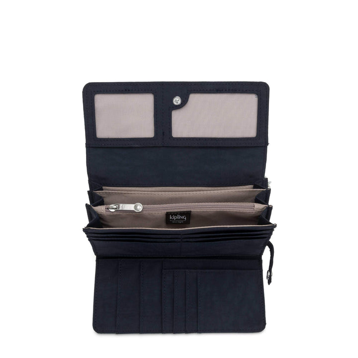 Rubi Large Wristlet Wallet True Blue Tonal