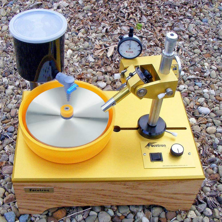 Aluminum Disc Master Base Lap Plate 8 x 1/2 Arbor Grinding Pads for Flat Abrasive Wheels/Backer-Disc/Slant Cabber Polishing Machine - 1 Pack