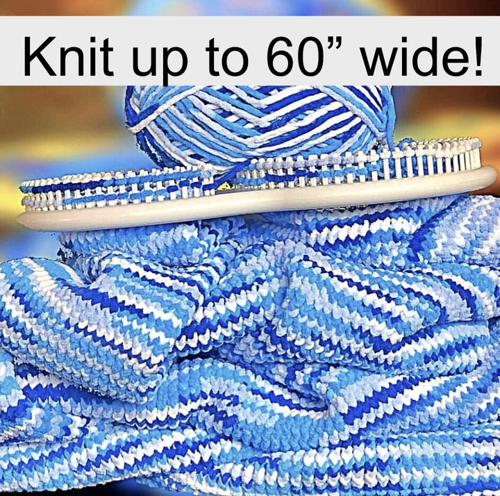 Afghan Knitting Loom for Blankets, Loom Knitting Blankets, S Shaped Loom